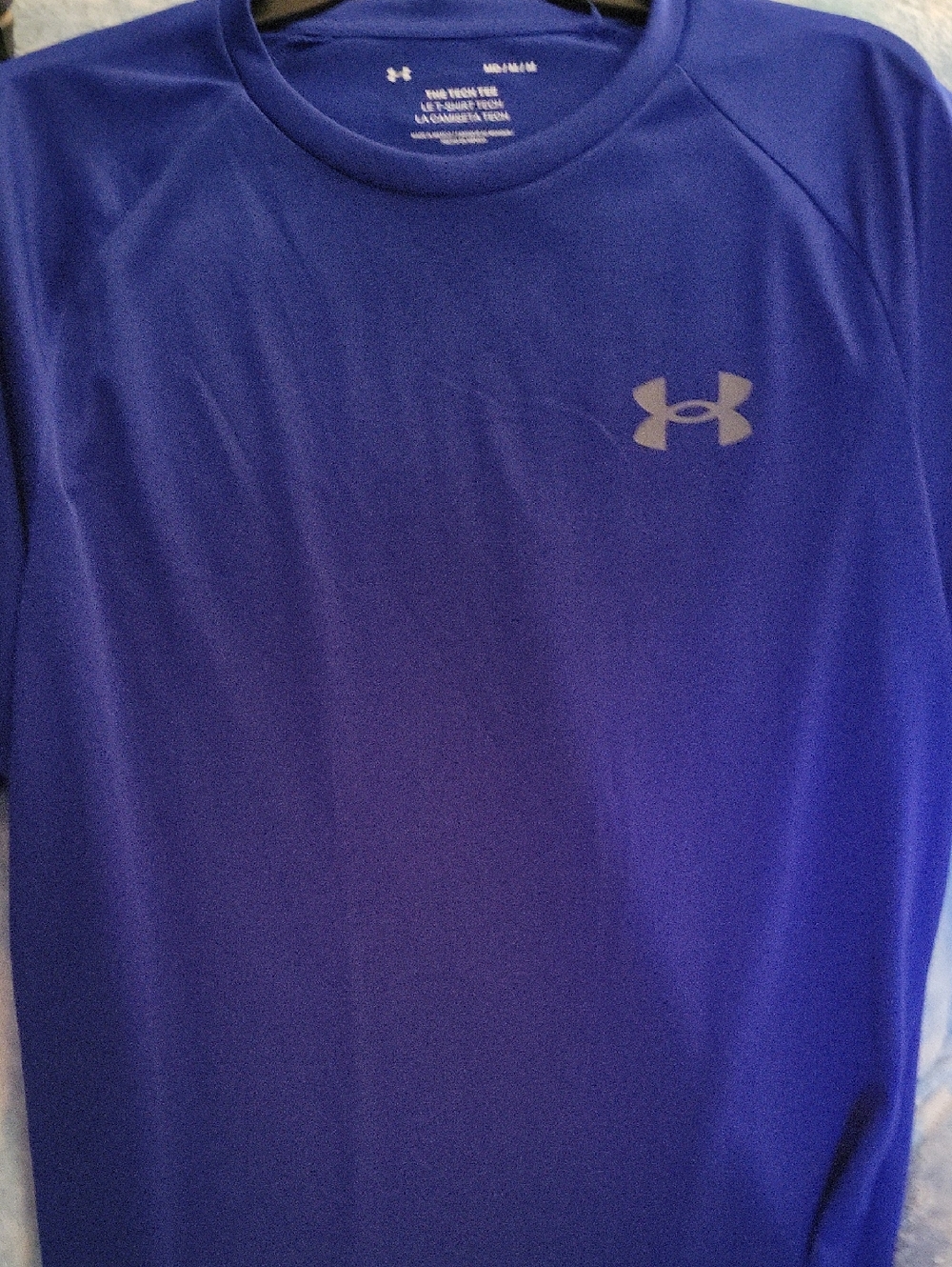 Under Armour Men's Blue Short Sleeve Performance Tee